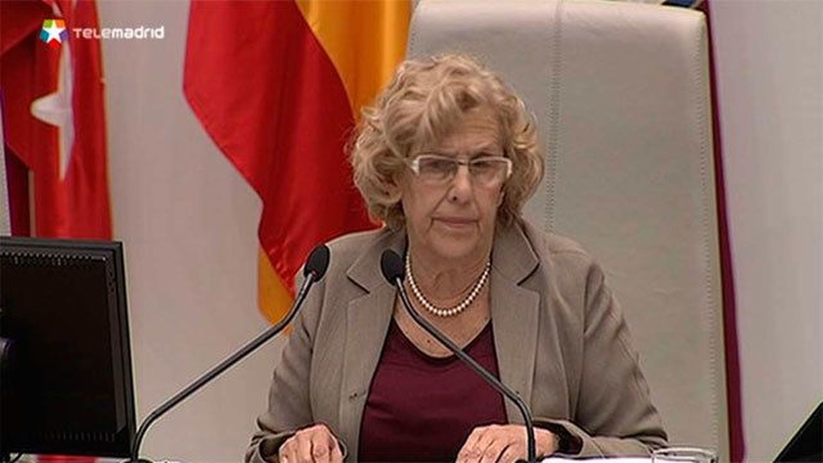 Ocho ediles de Ahora Madrid se ausentan para no condenar el ataque a una sede del PP