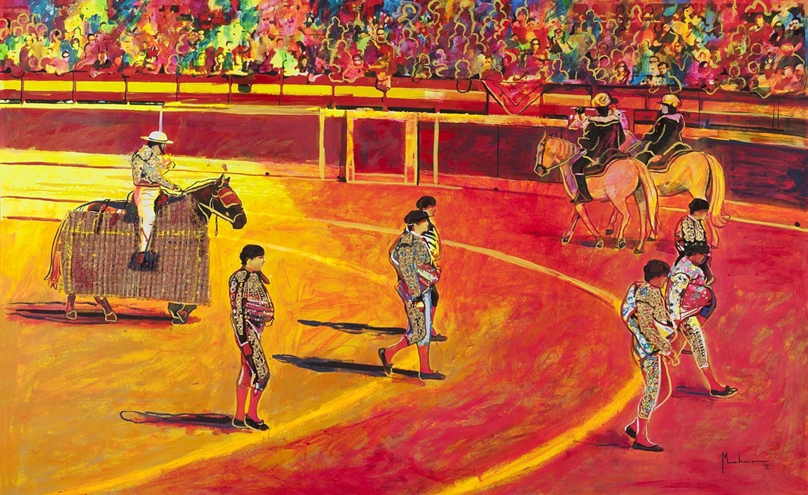 Exposición 'Flores y feria' en Casa de Vacas