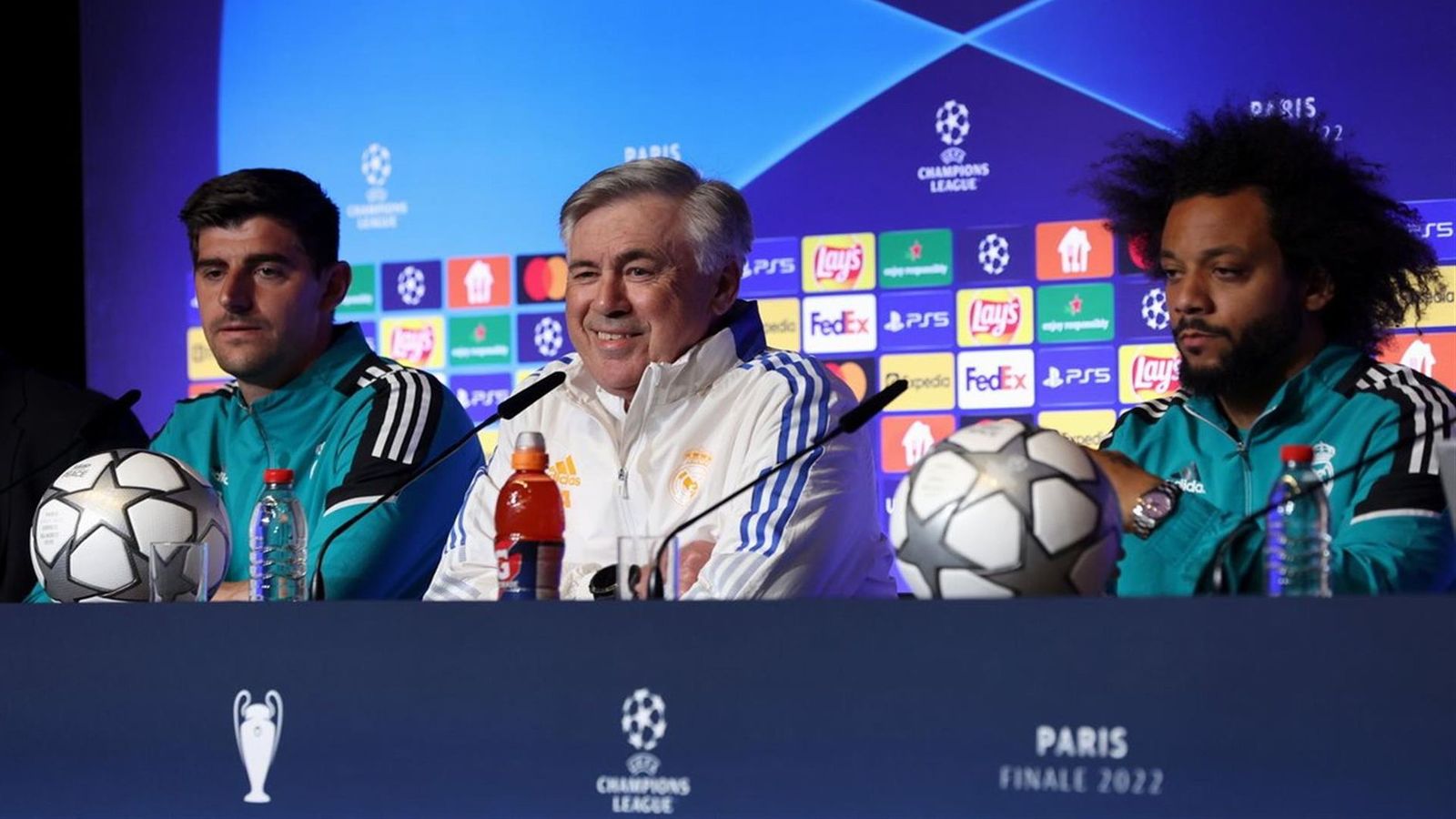 Ancelotti: “El Real Madrid maneja muy bien este tipo de partidos”