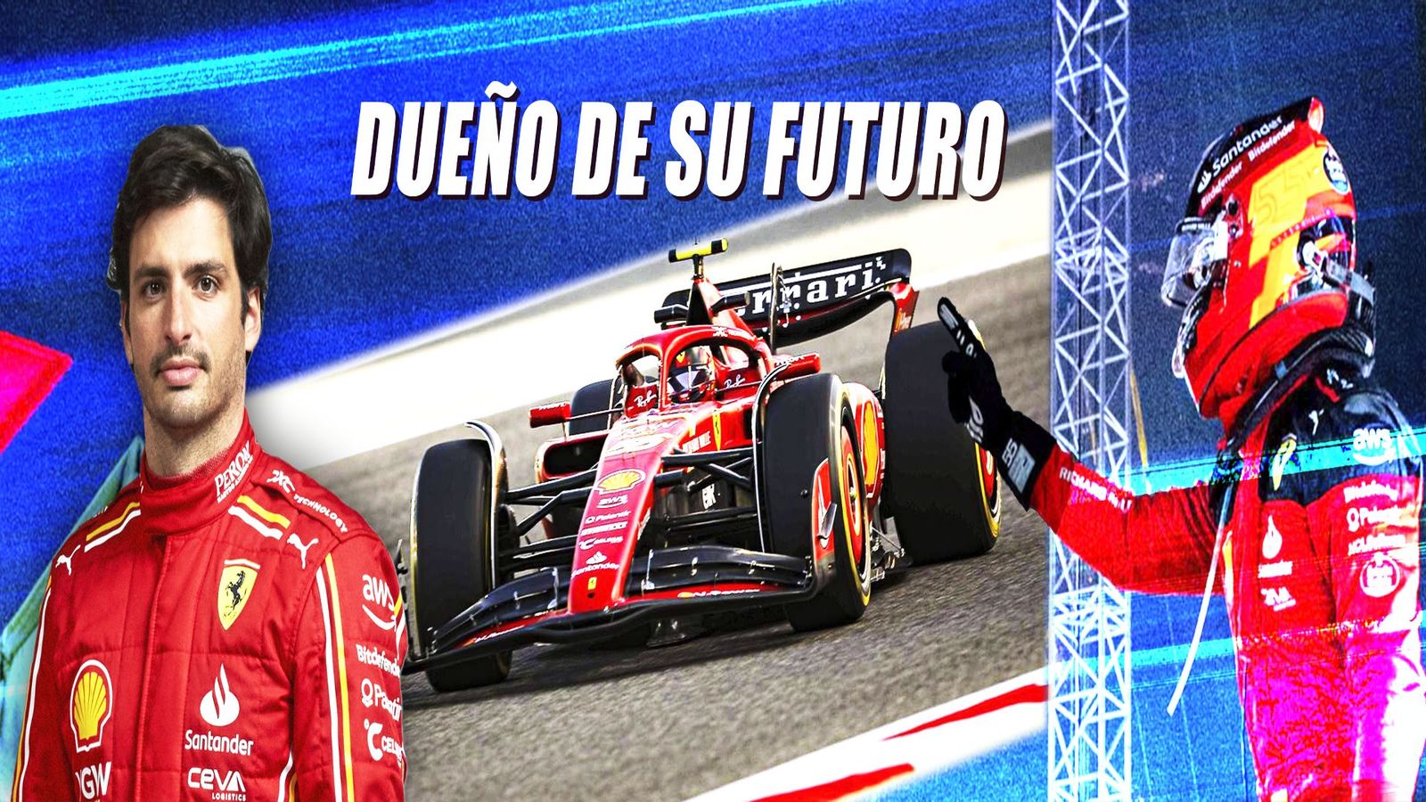 Carlos Sainz ilusiona en los test de Baréin