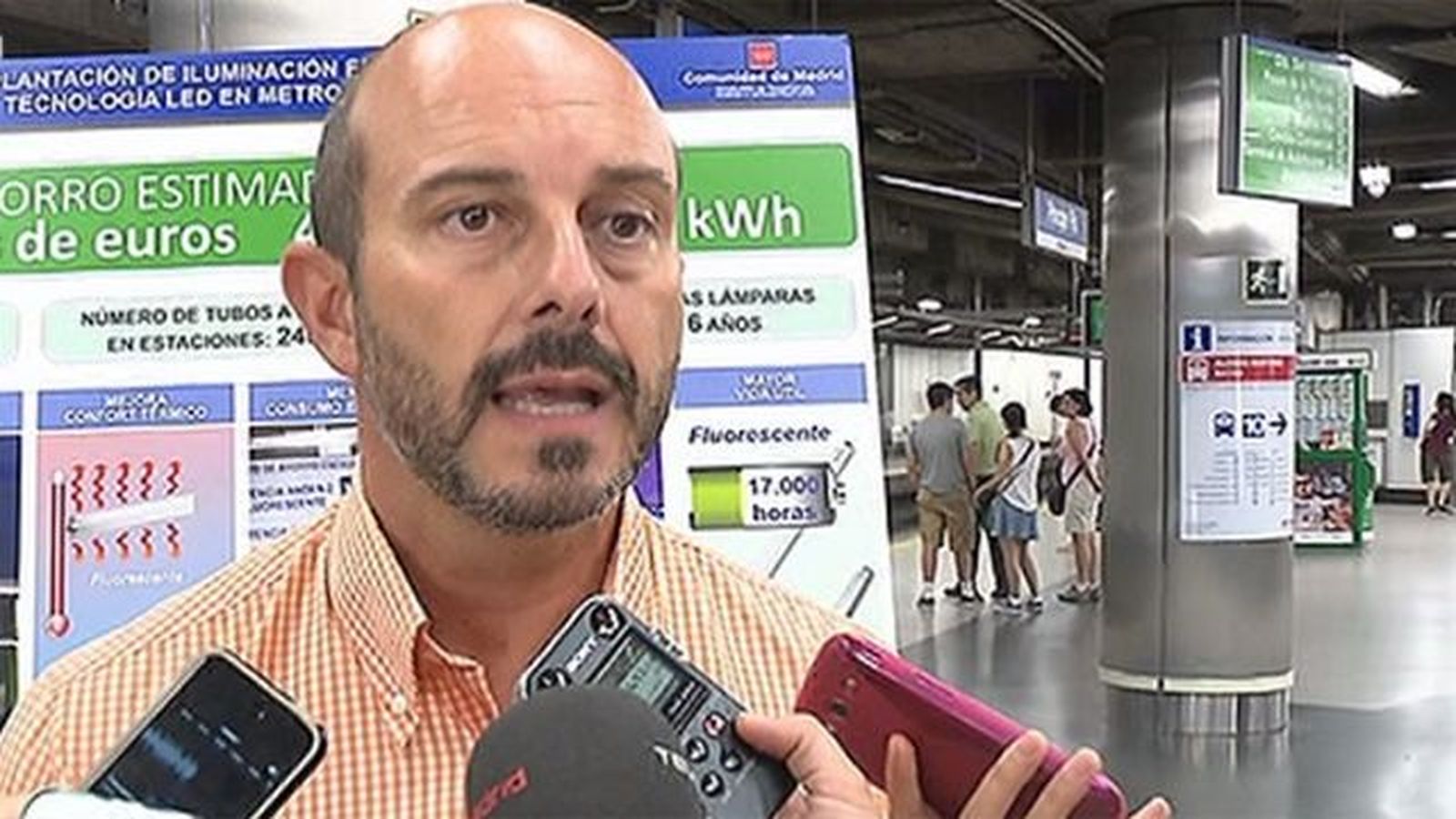 Metro reducirá a la mitad su consumo energético con la implantación de LED