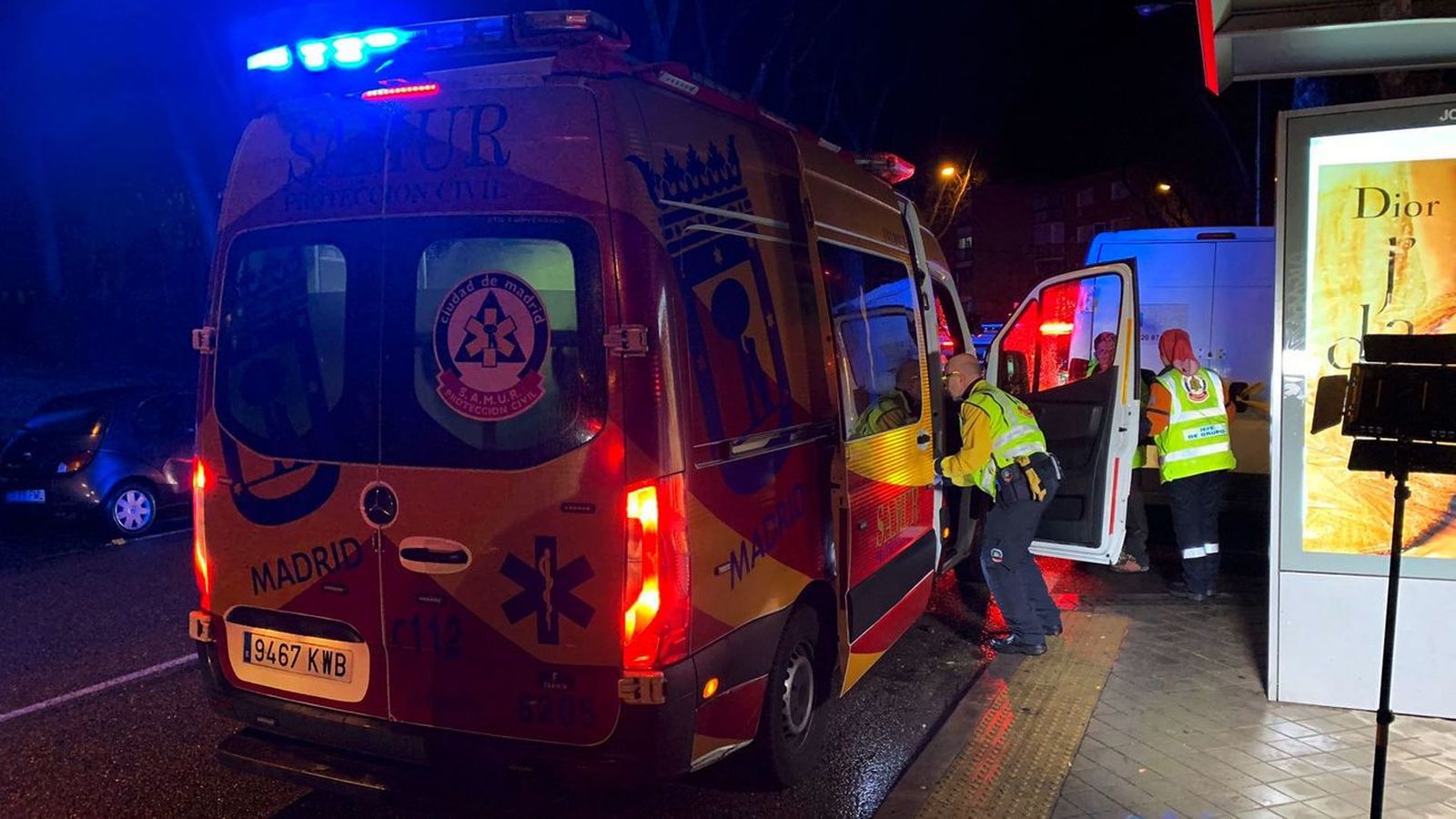 Apuñalado con arma blanca en Ciudad Lineal
