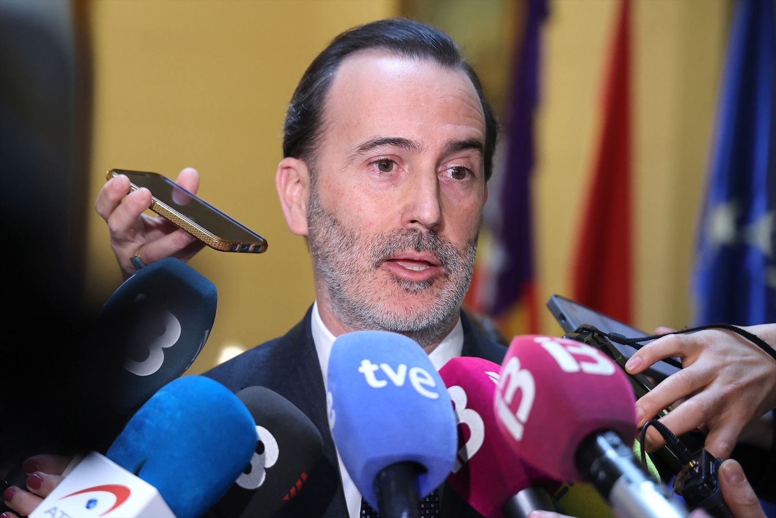 El presidente del Parlament balear, Gabriel Le Senne