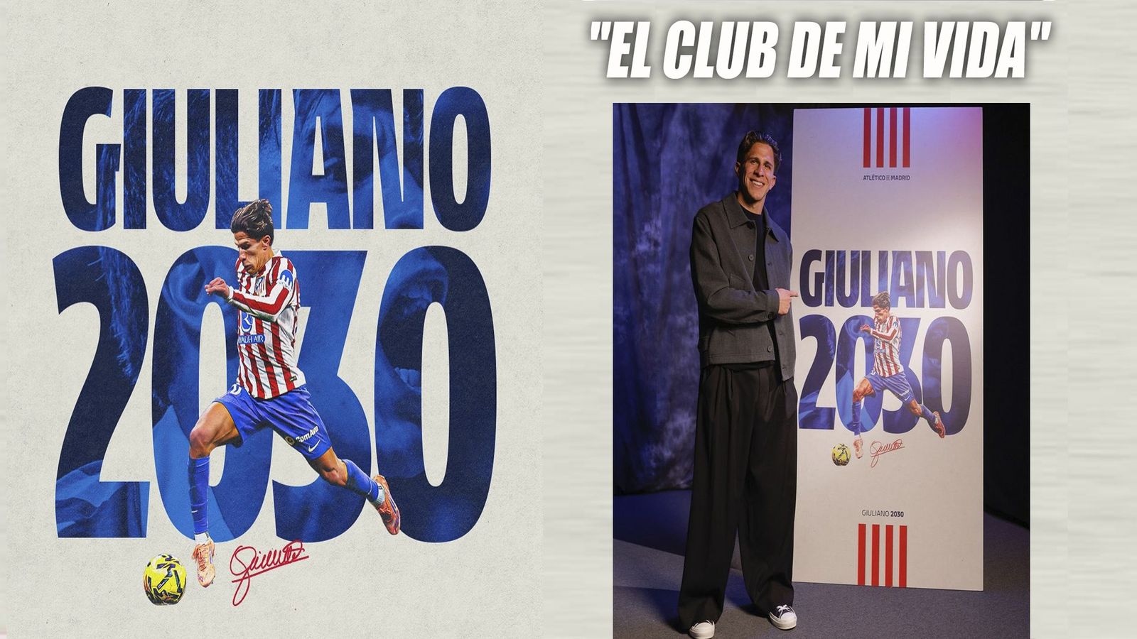 Giuliano: "El Atlético de Madrid es el club de mis sueños"