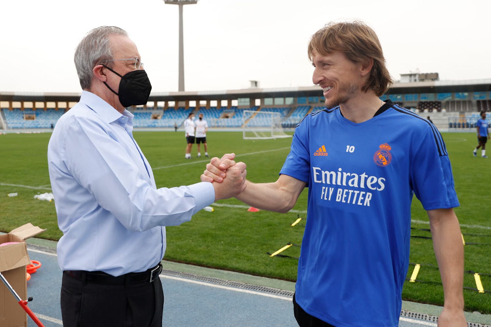 Florentino Pérez y Modric