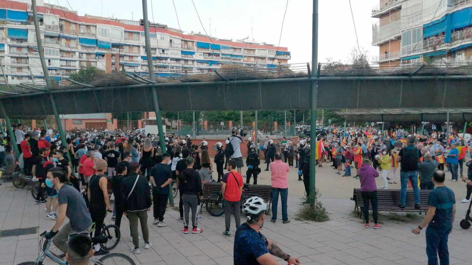 Alcorcón, la tensión a flor de piel