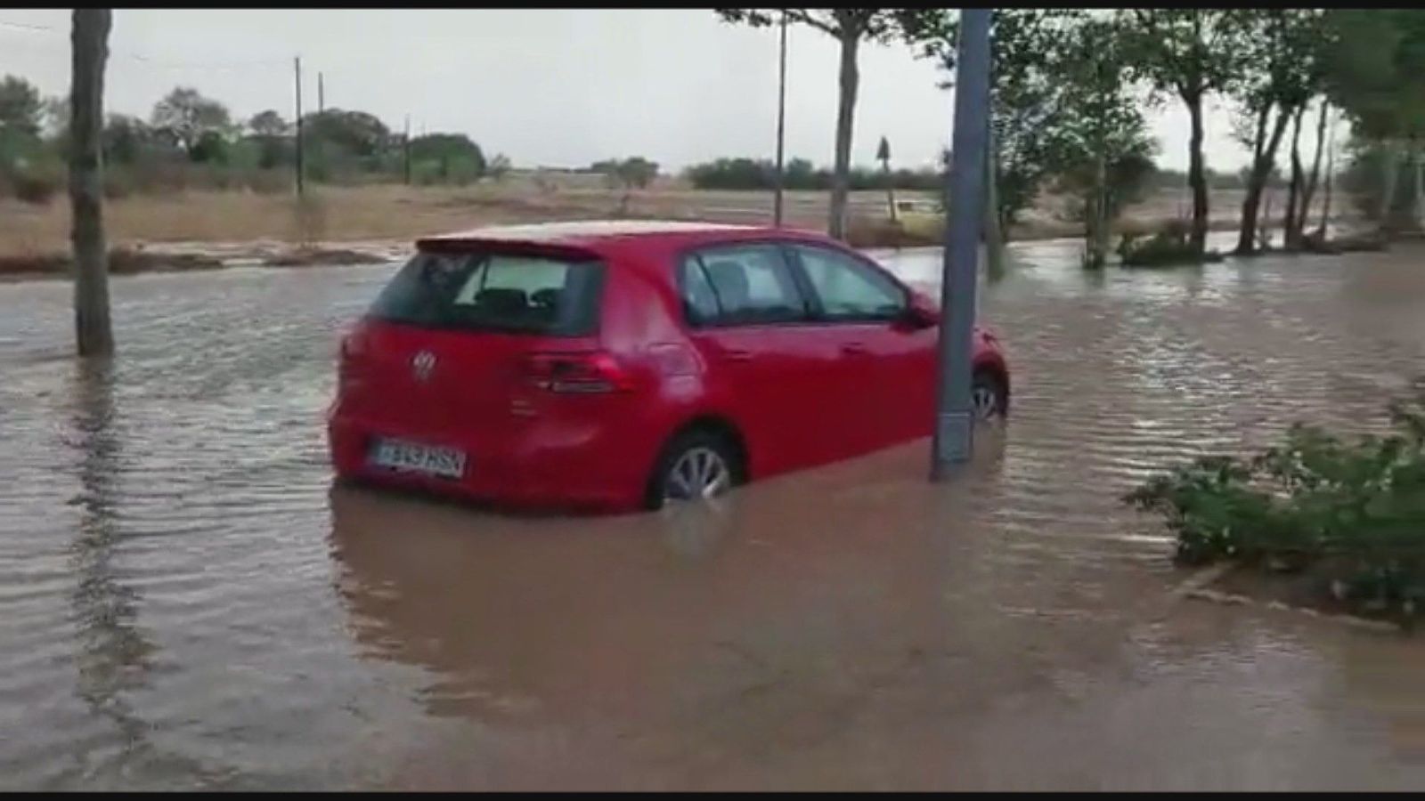 Una tromba de agua convierte en ríos las calles de Ciempozuelos, Colmenar de Oreja y Villaconejos