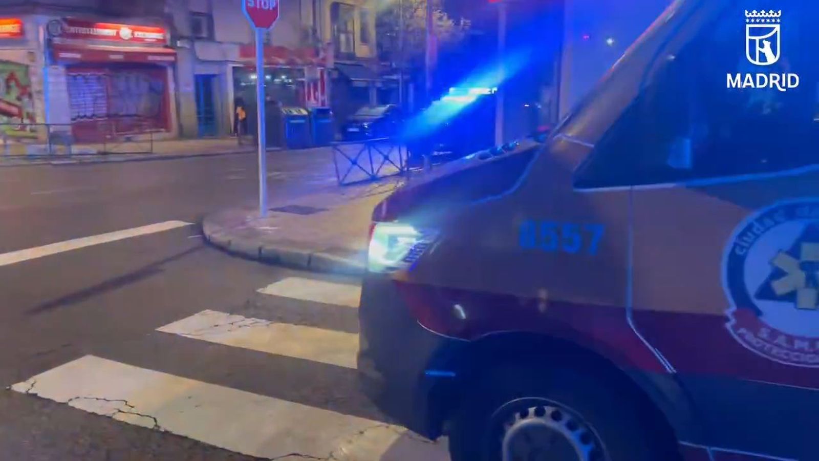 Tres detenidos por su presunta relación con el apuñalamiento de un joven de 25 años en Usera