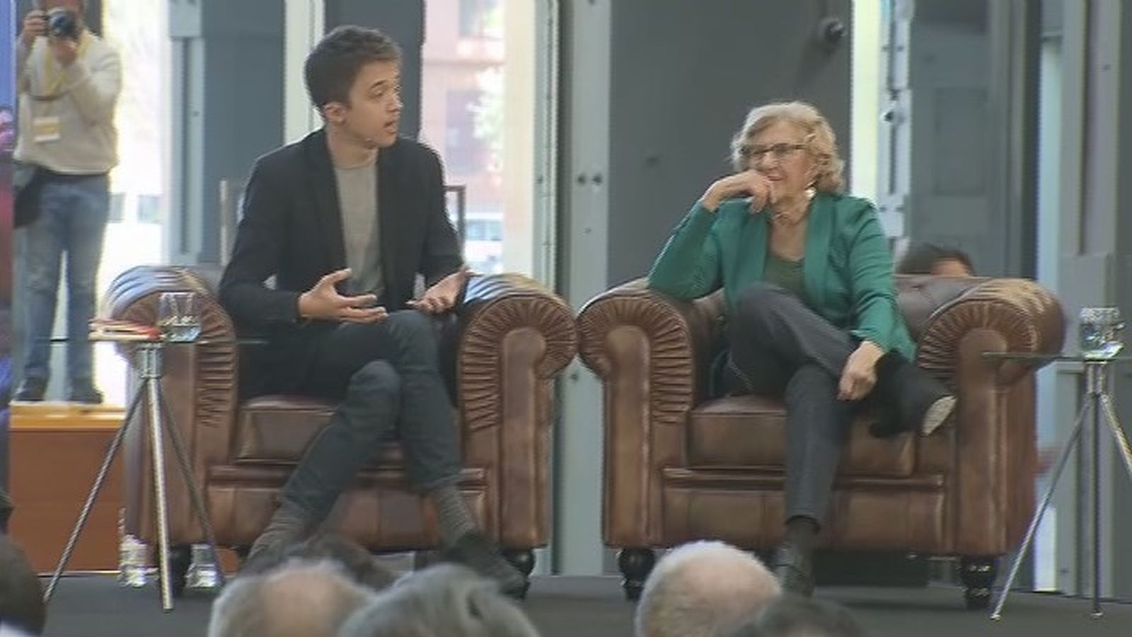Carmena y Errejón dan el pistoletazo de salida a Más  Madrid