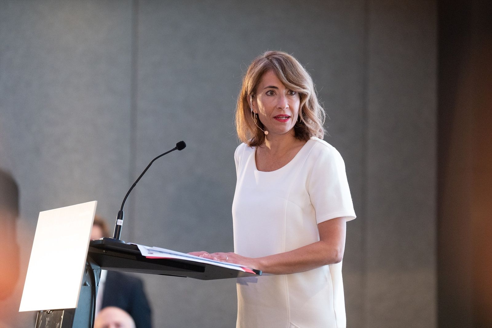 La ministra de Transportes, Movilidad y Agenda Urbana, Raquel Sánchez