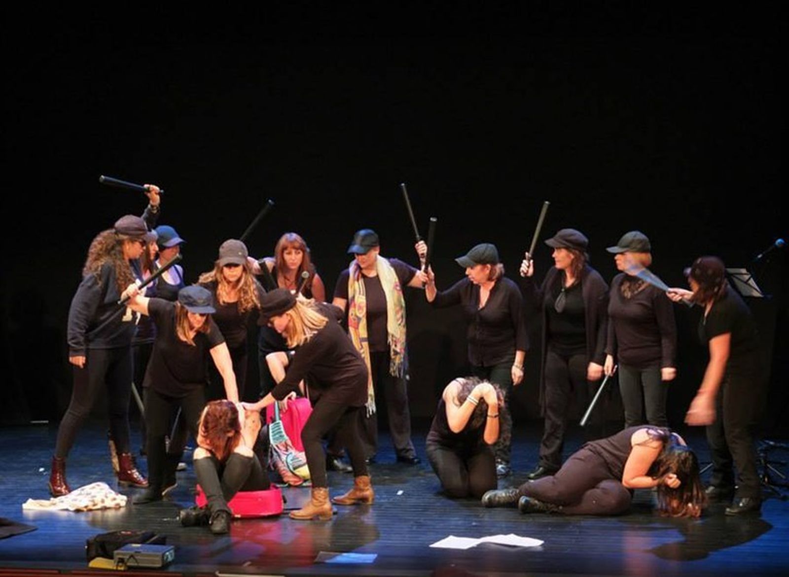 Una de las representaciones en la Muestra Local de Teatro de Parla