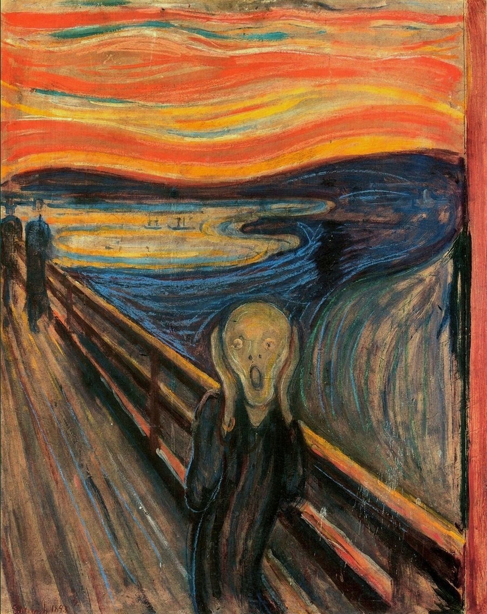 Cuadro 'El Grito' de Edvard Munch