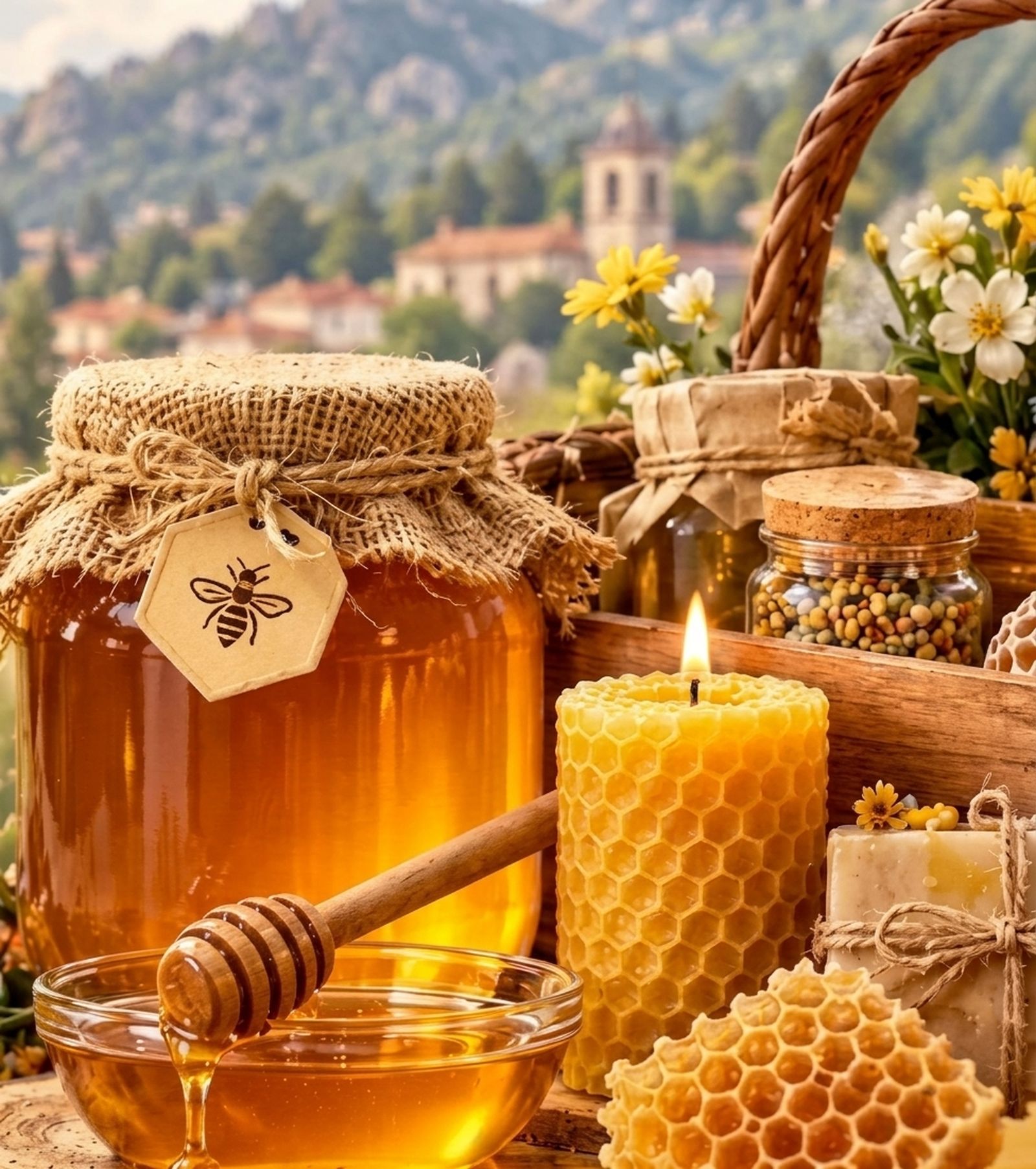 Imagen promocional de la XXV Feria de la Miel de Navacerrada