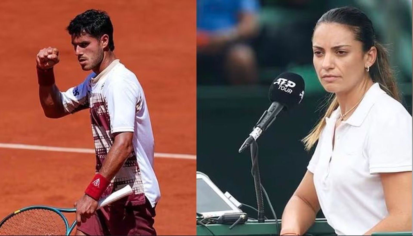 Roland Garros sanciona al paraguayo Vallejo con 65.000 dólares por sus palabras machistas
