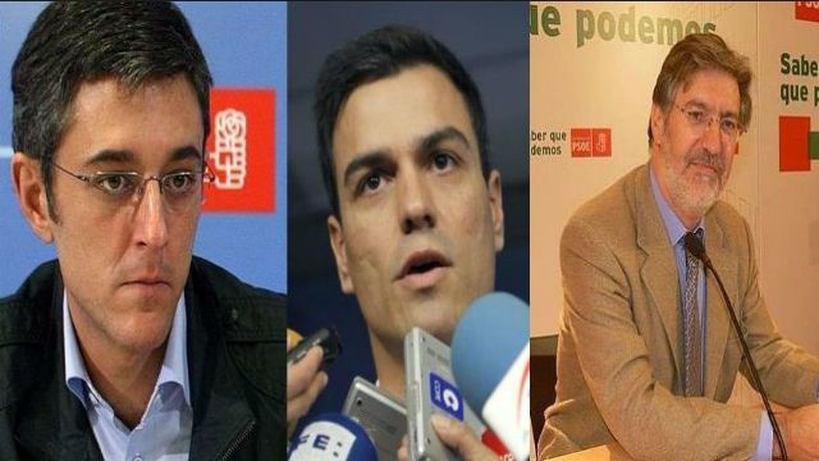 El PSOE proclama definitivamente candidatos  a Sánchez, Madina y Pérez Tapias