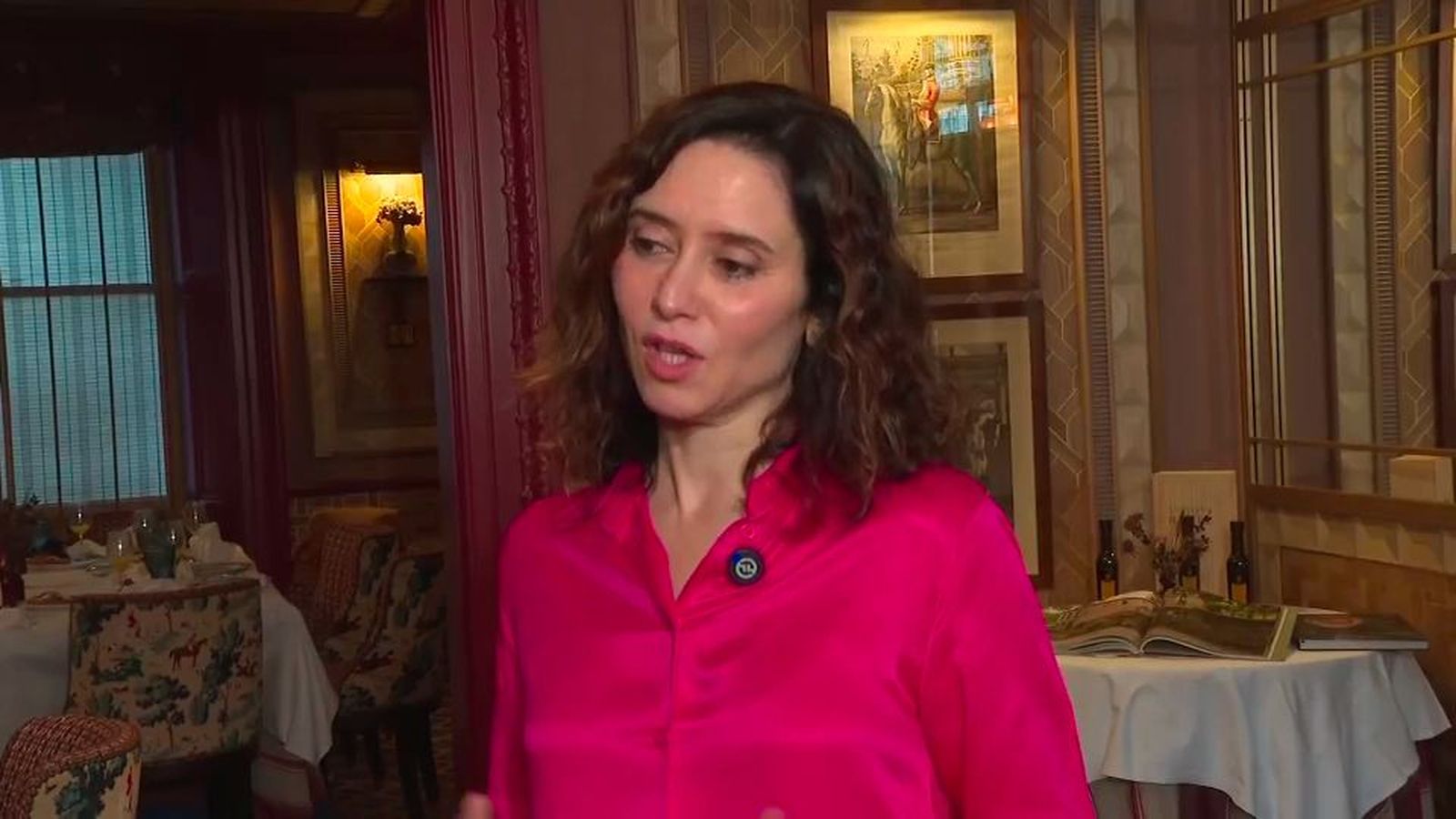 Ayuso defiende en Londres la tradición liberal centrada en la persona