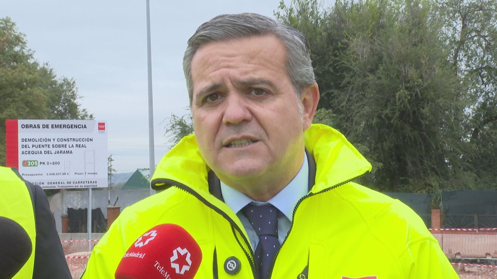 El consejero de Vivienda, Transportes e Infraestructura, Jorge Rodrigo
