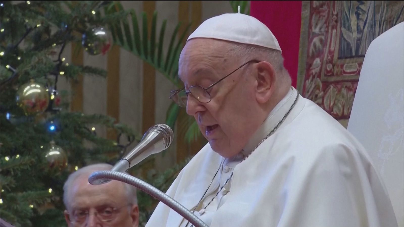 El Papa pide reforzar los cuidados paliativos de los enfermos terminales