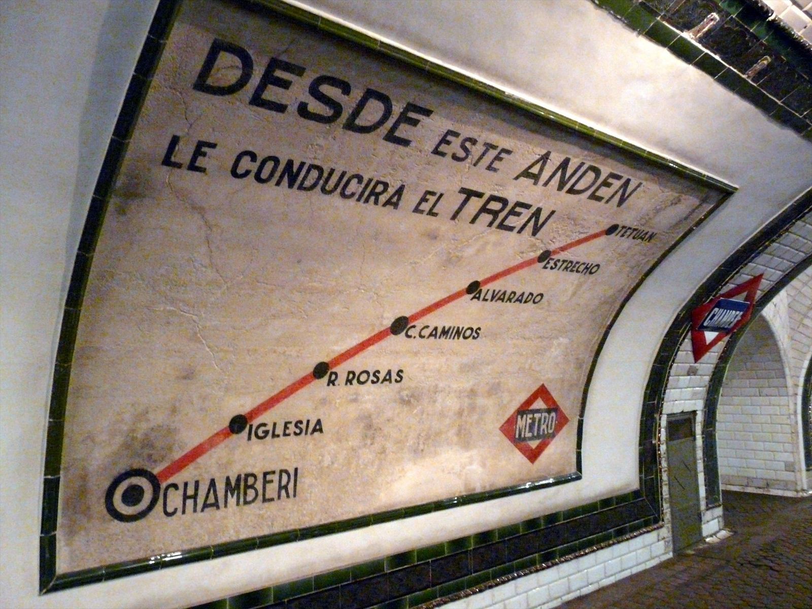 La estación Museo de Chamberí abre sus puertas con visitas guiadas gratuitas todos los fines de semana