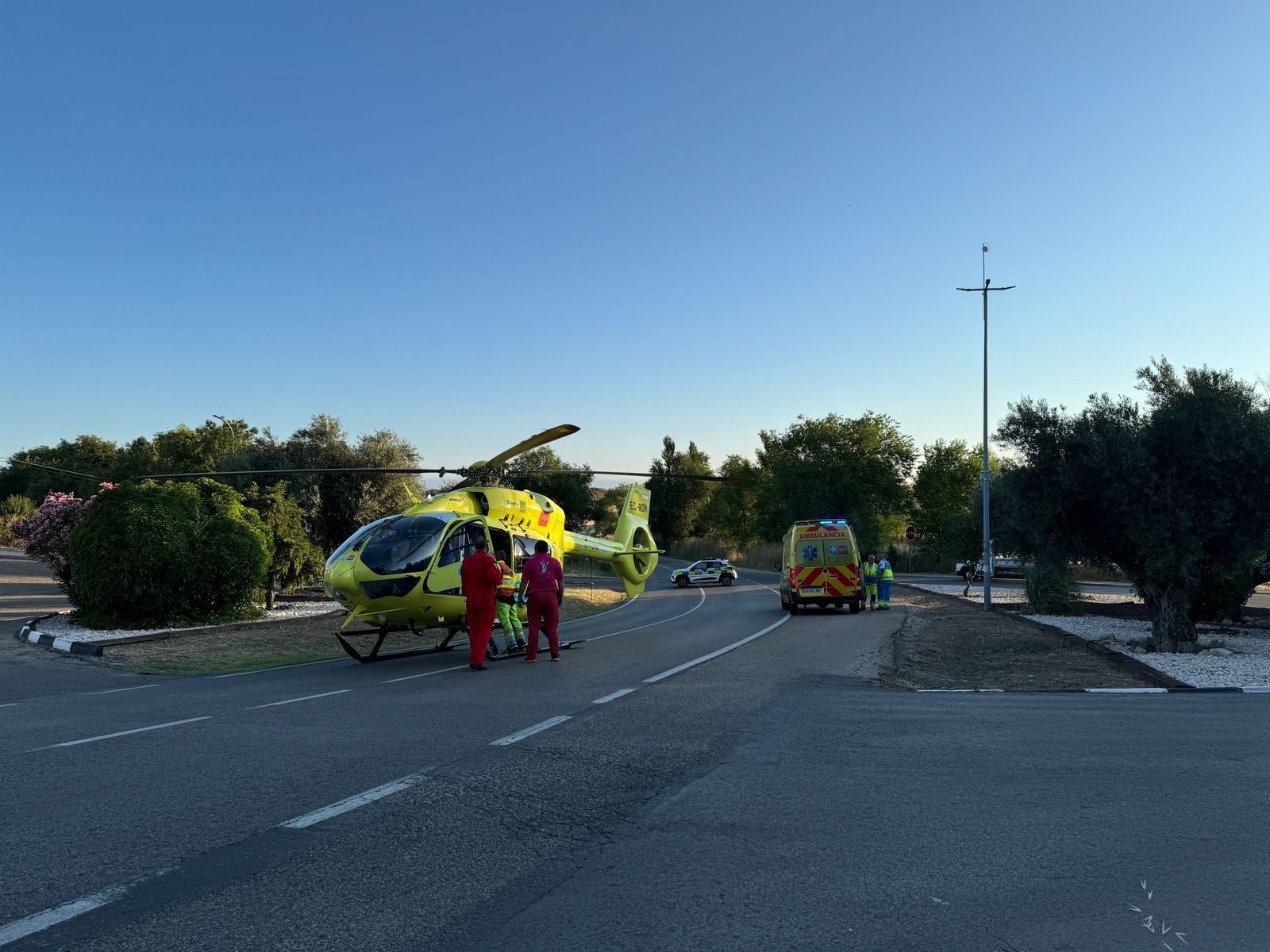 Accidente en Torres de la Alameda