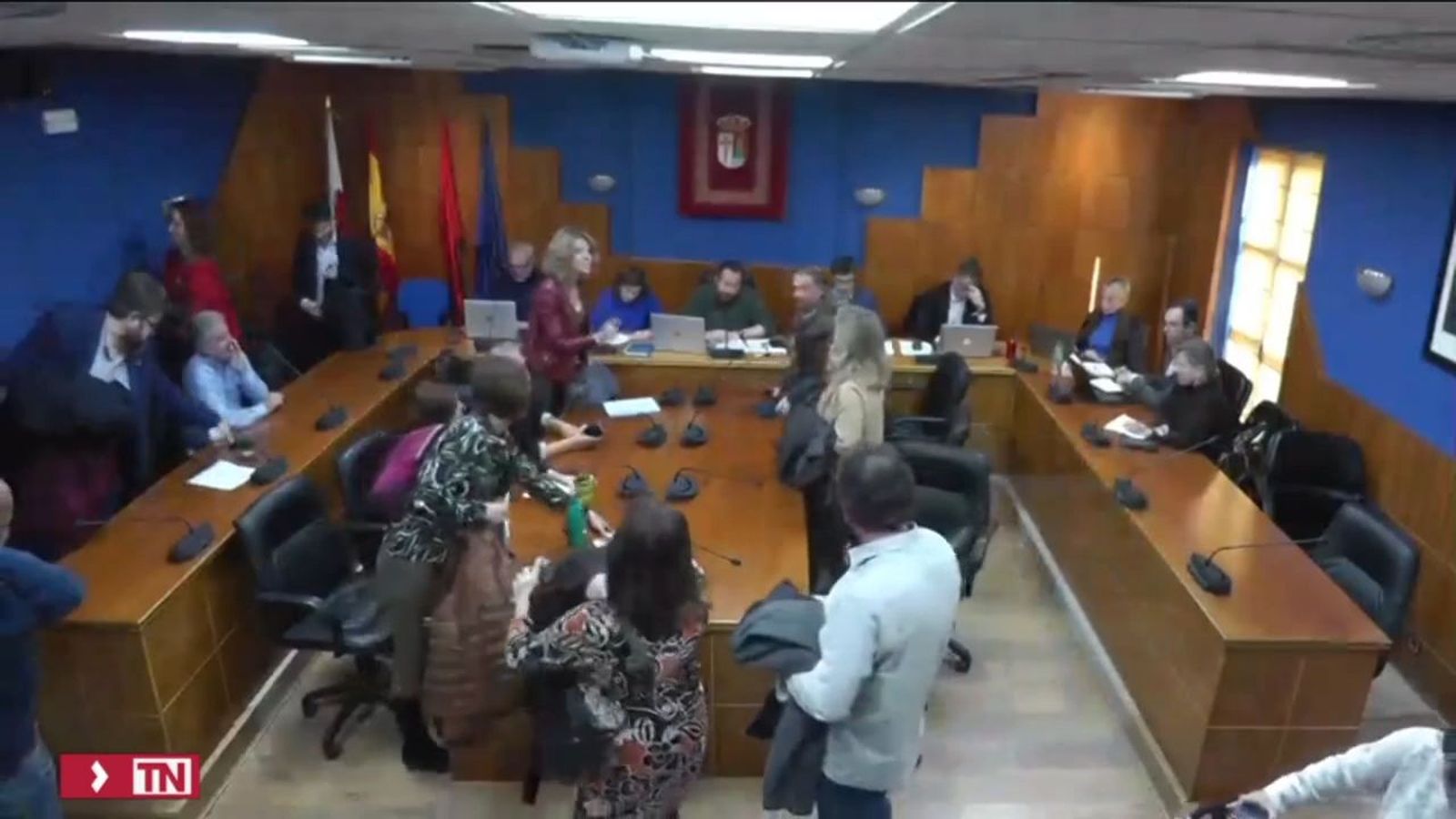 Pleno tenso en Paracuellos
