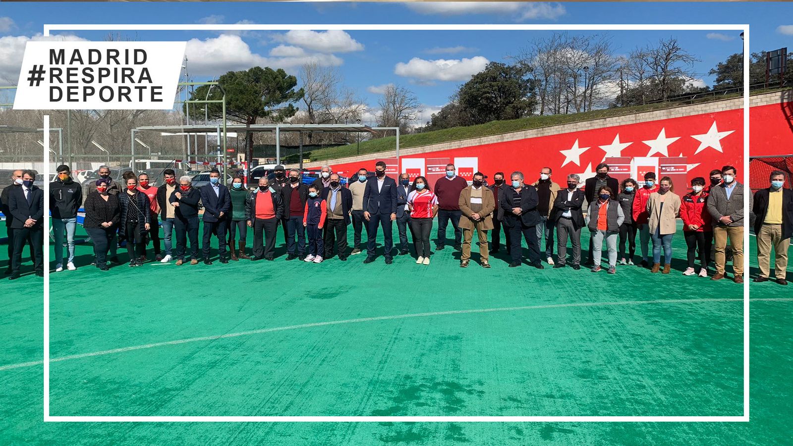 Foto de familia de las federaciones deportivas