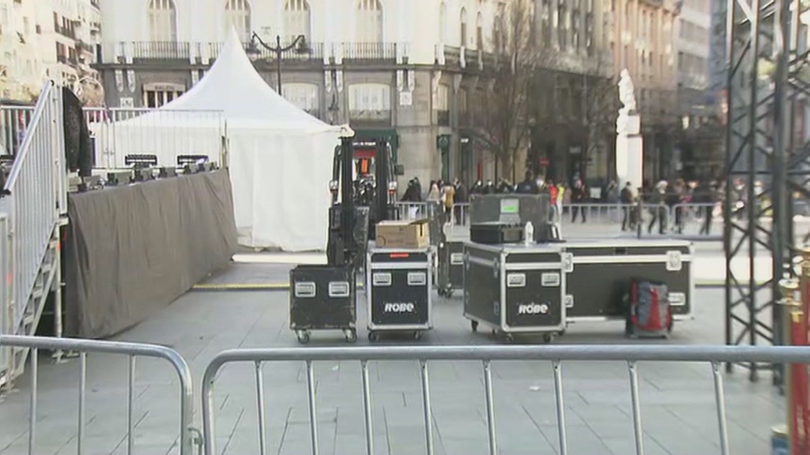 Una Puerta del Sol vacía despedirá 2020 con un homenaje a las víctimas por el Covid