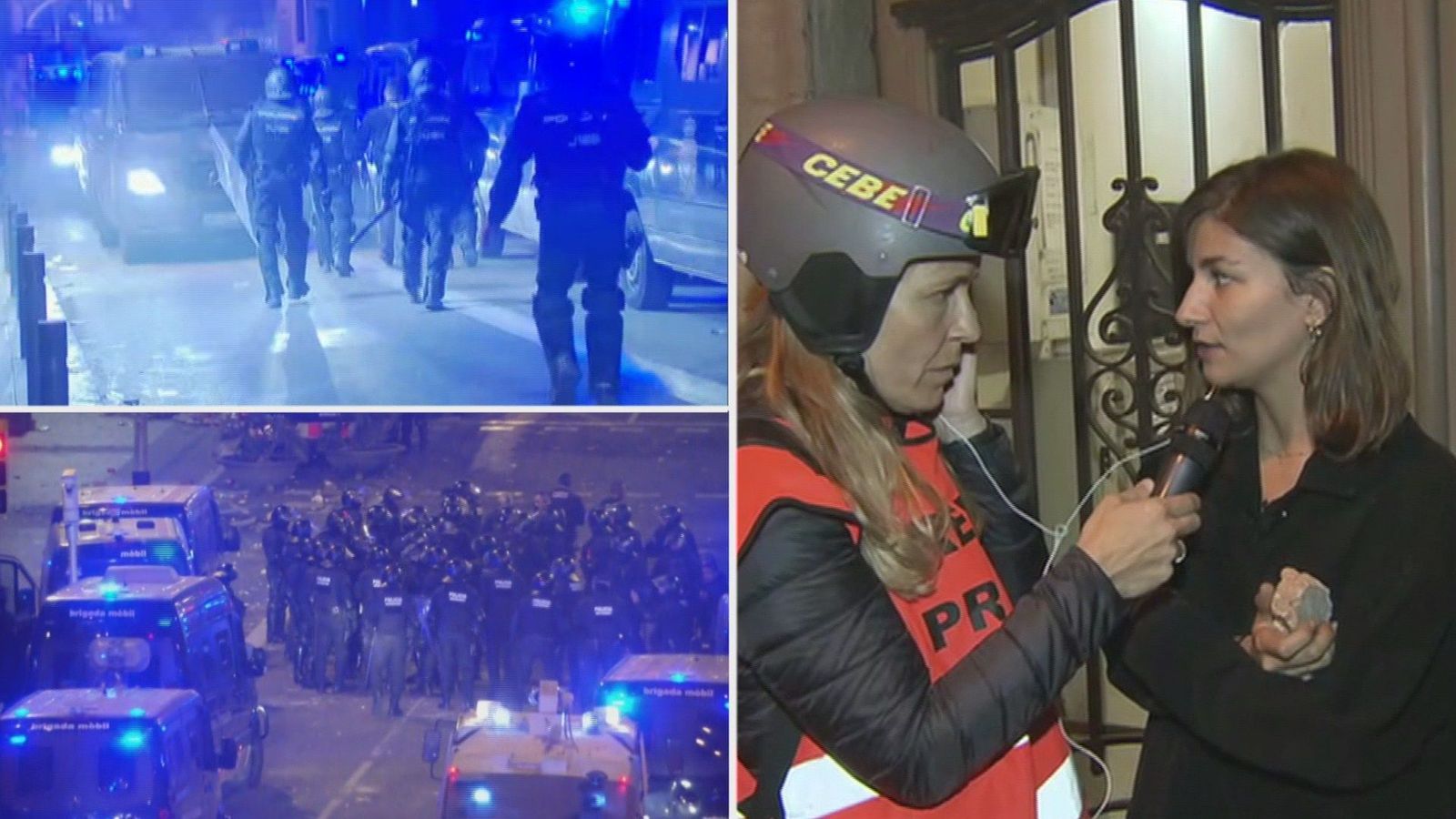Cómo vivir en Barcelona entre la violencia