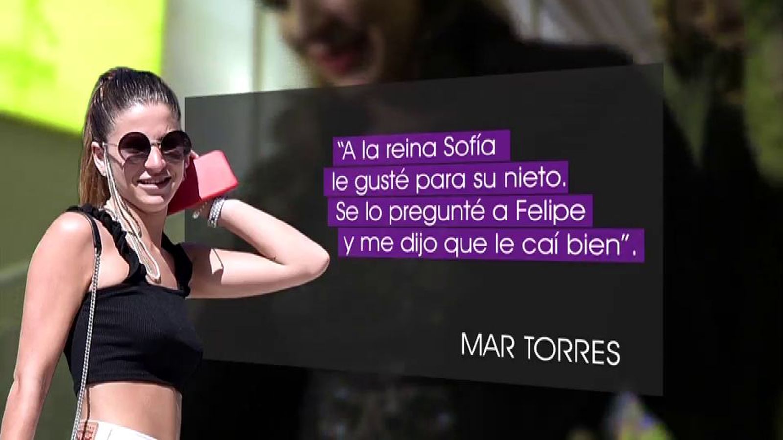 Mar Torres, la novia de Froilán: “A la reina Sofía le gusté para su nieto”