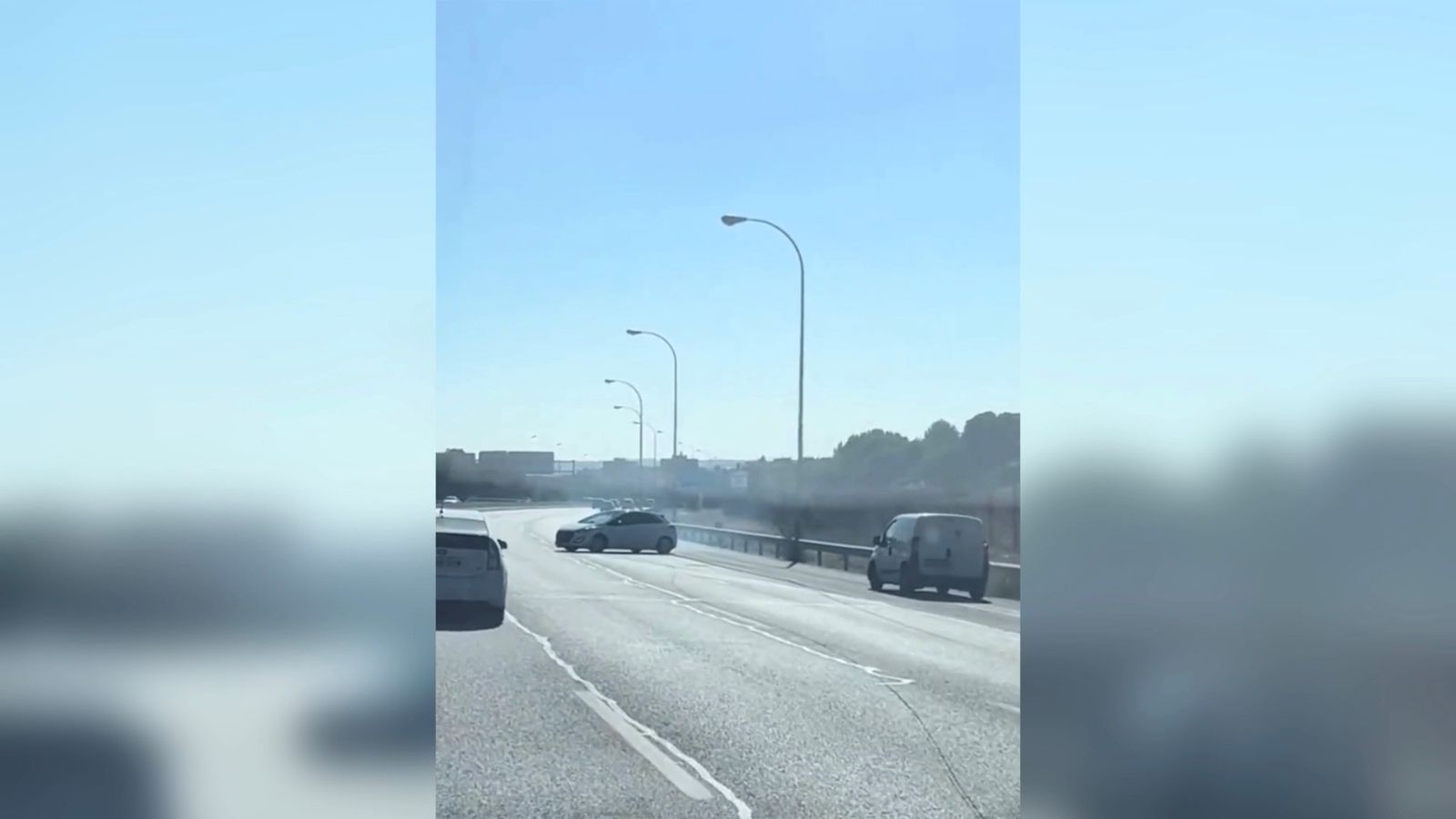 Detenidos los conductores de la M-40