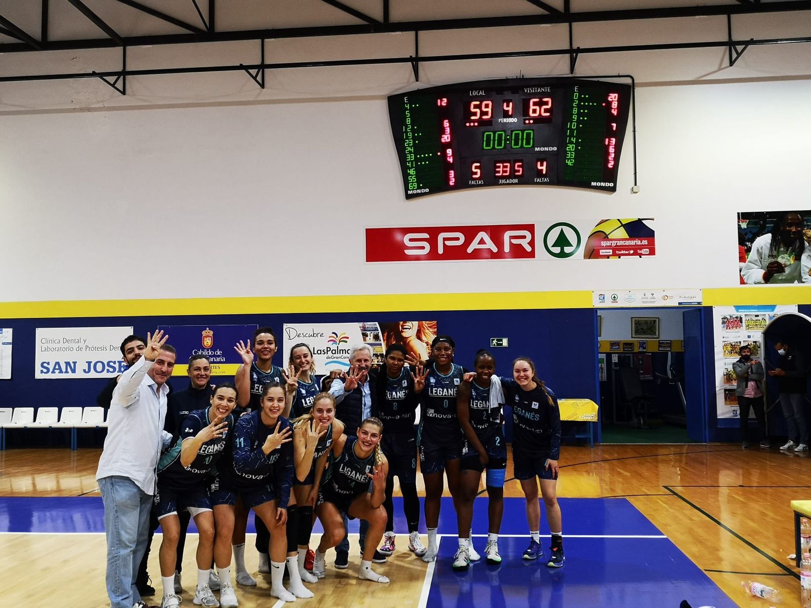 Baloncesto Leganés logra la cuarta victoria
