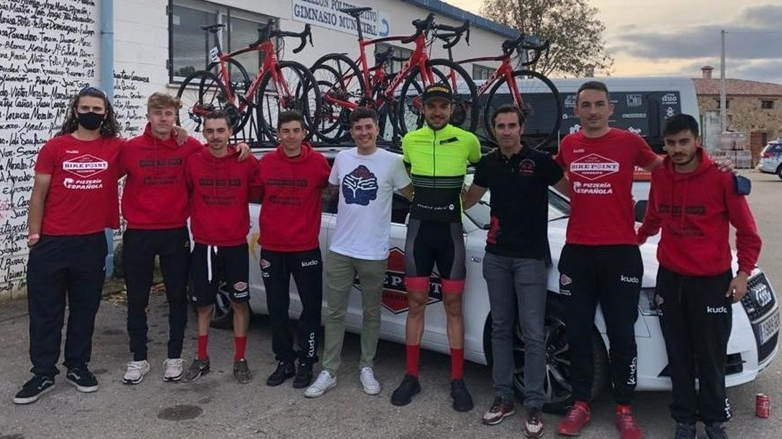 Ciclistas madrileños