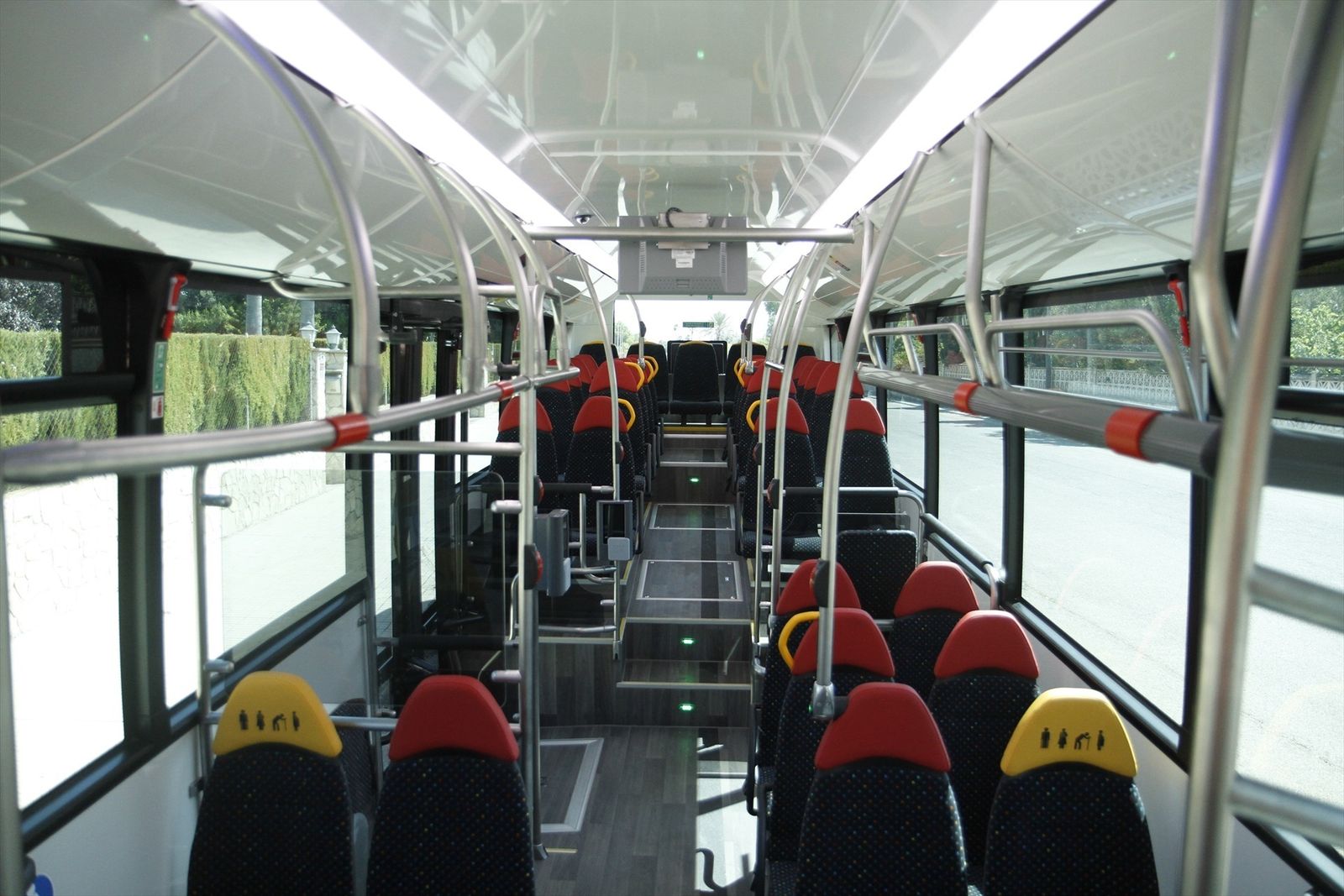 Interior de autobús