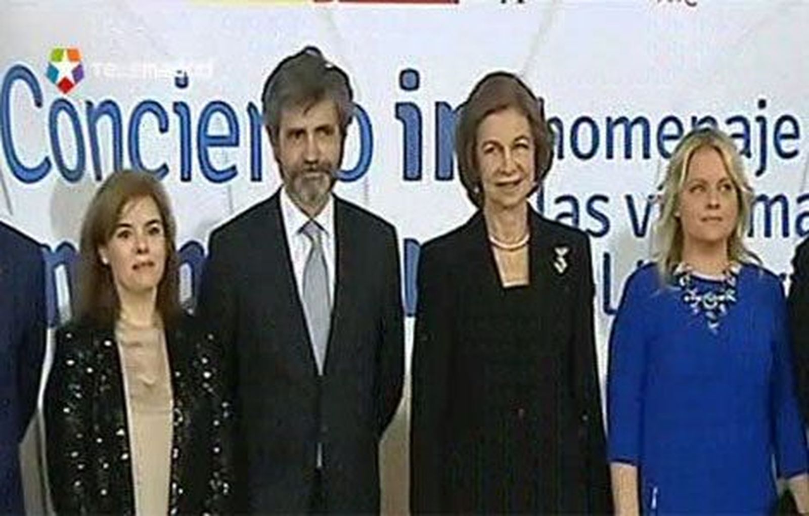 La Reina preside el concierto en recuerdo a todas las víctimas del terrorismo