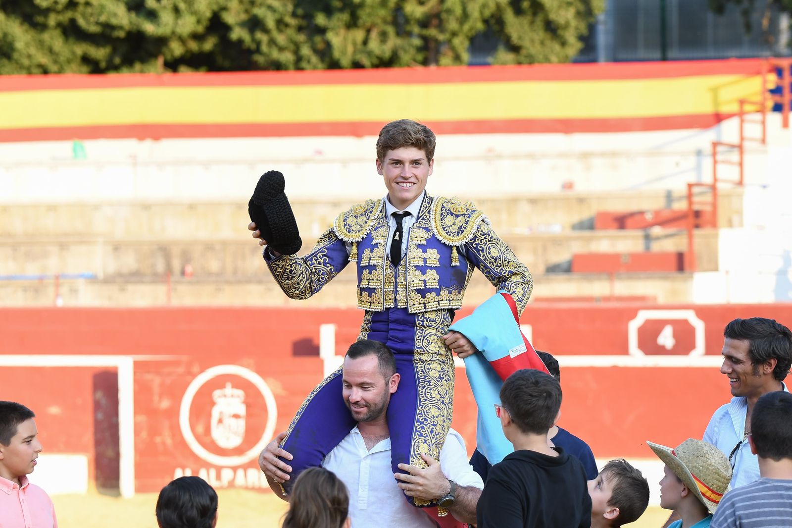 El novillero Álvaro Serrano