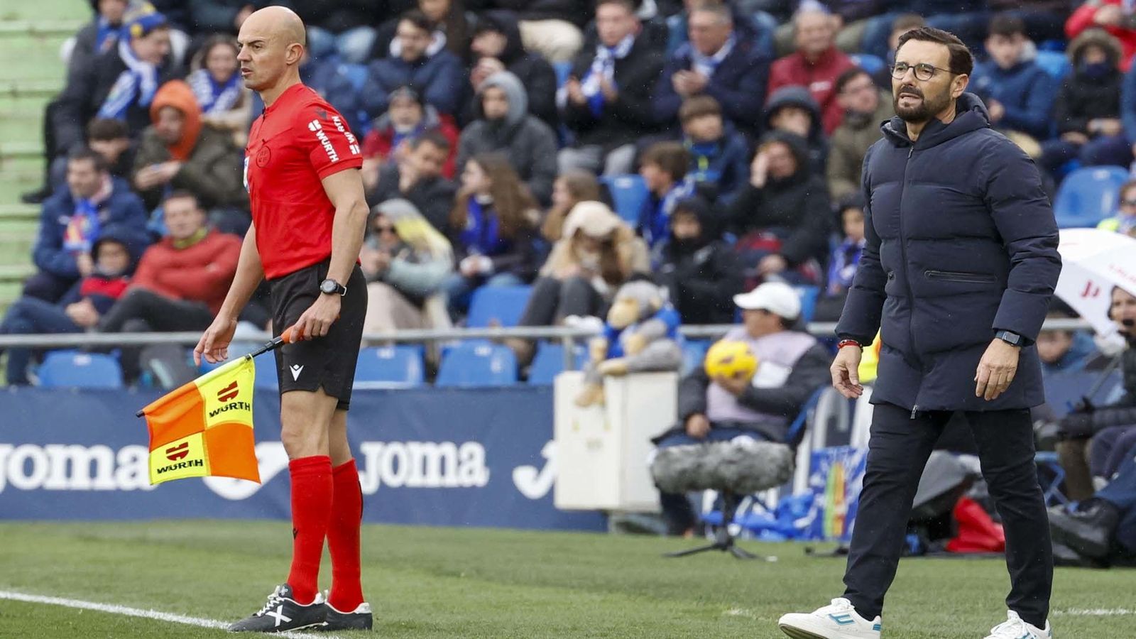 Bordalás, sobre el supuesto insulto de Bellingham: "Pido respeto para Greenwood"