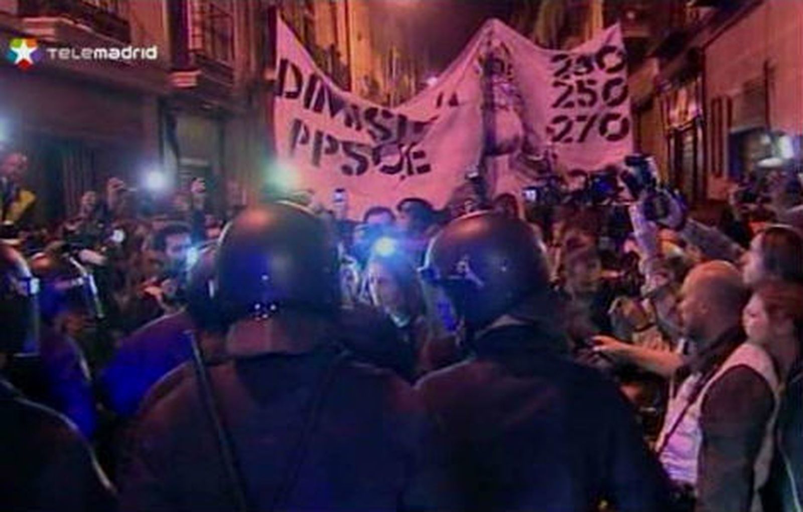 El Congreso se blinda ante el "asedio" radical convocado por el 25S