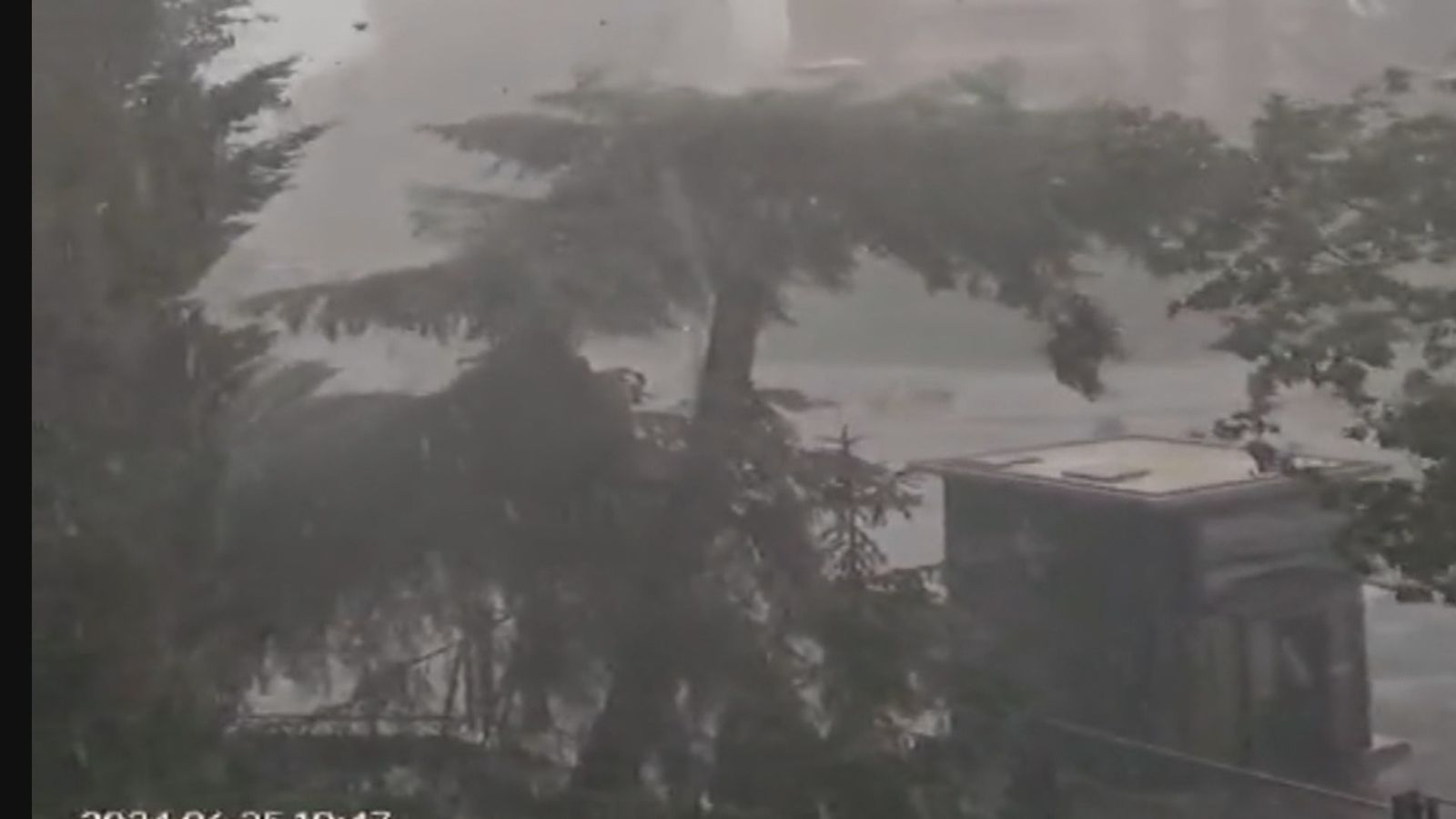Tormenta en Madrid