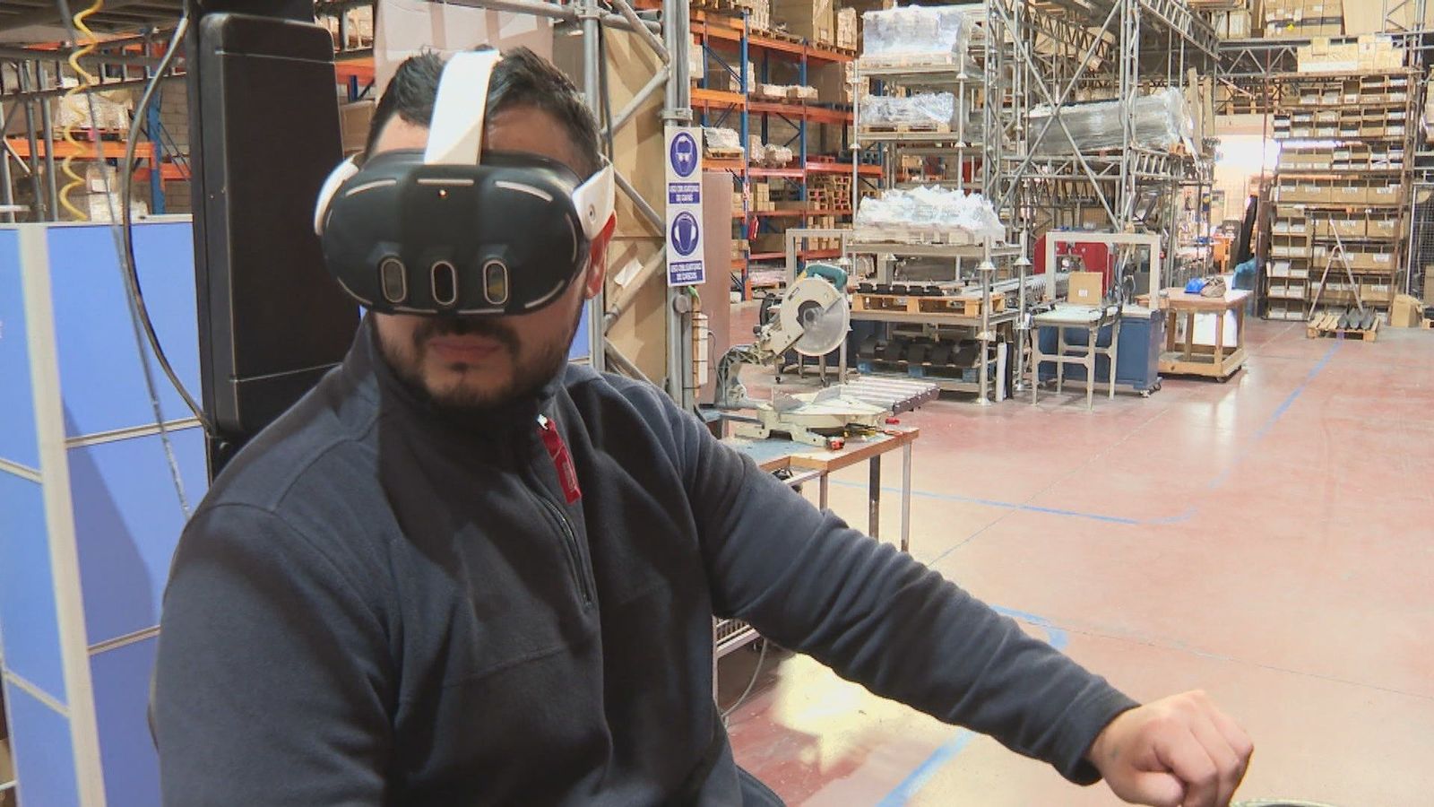 Una pyme madrileña crea unas gafas con IA para evitar accidentes laborales