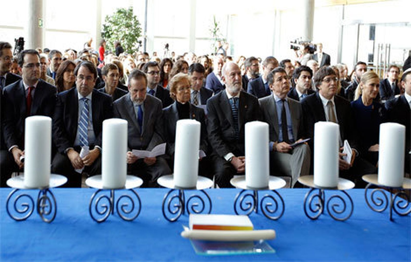 Conmemoración por el holocausto judío en la Asamblea de Madrid
