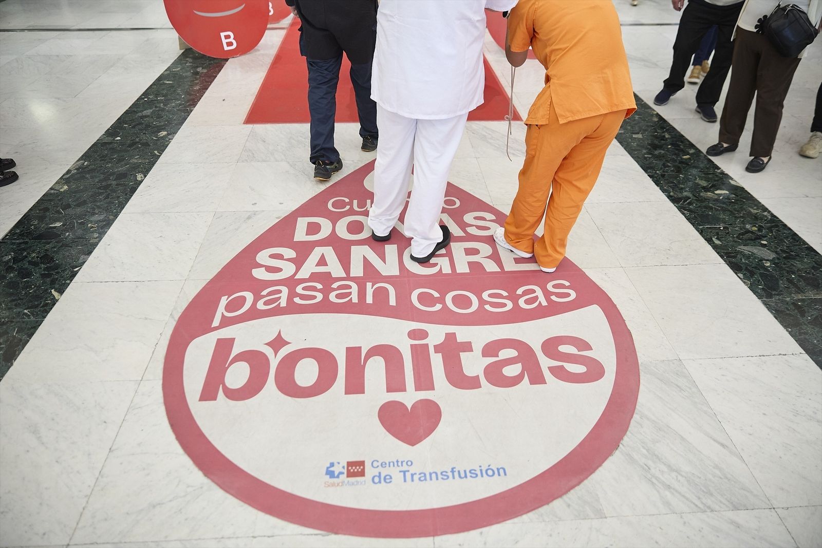Maratón de donación de sangre en el Hospital Universitario Ramón y Cajal