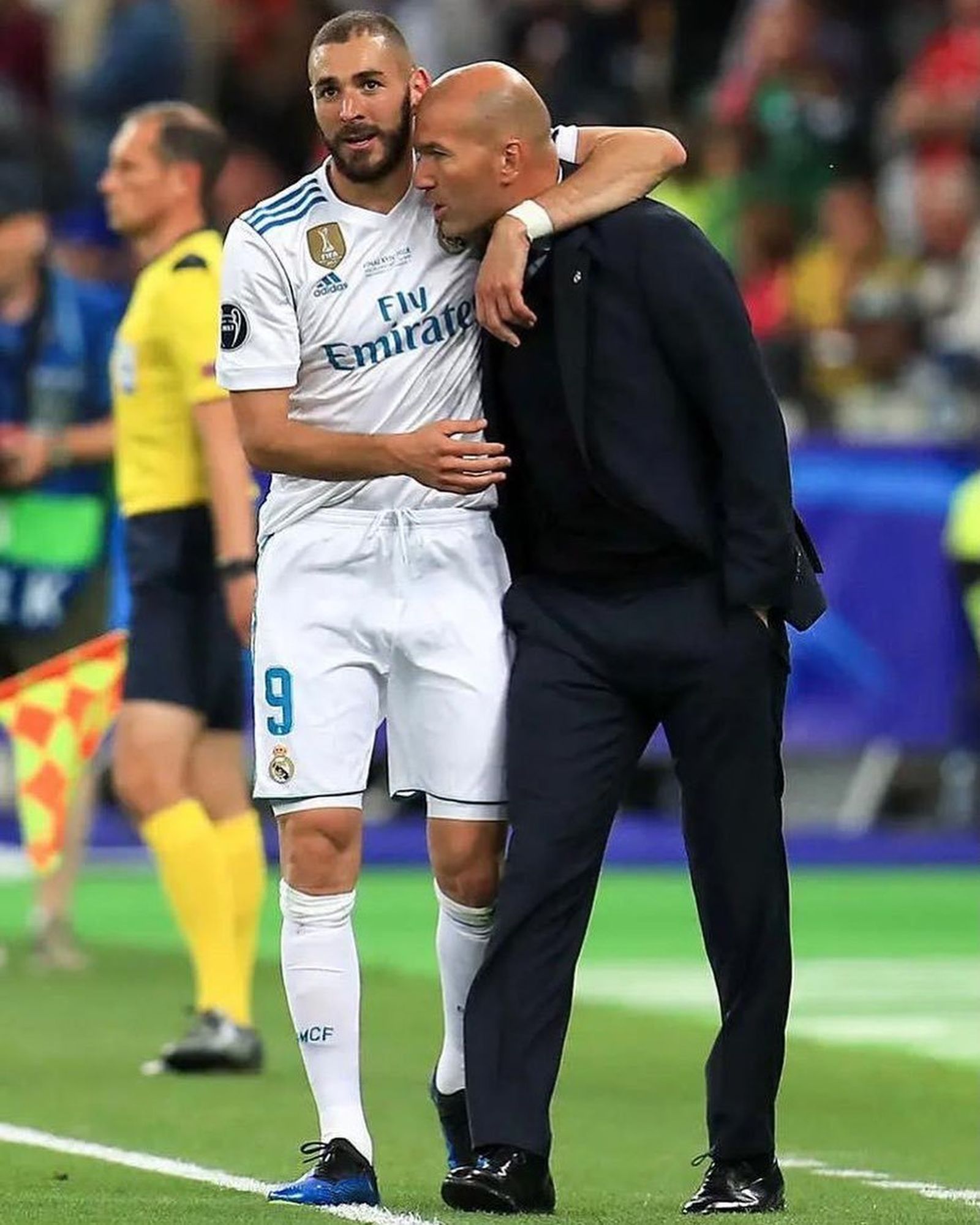 Benzema y Zidane