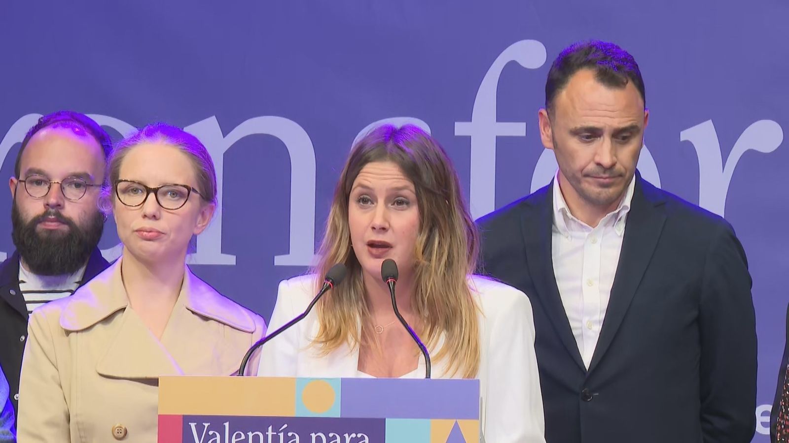 Alejandra Jacinto analiza el resultado de Podemos