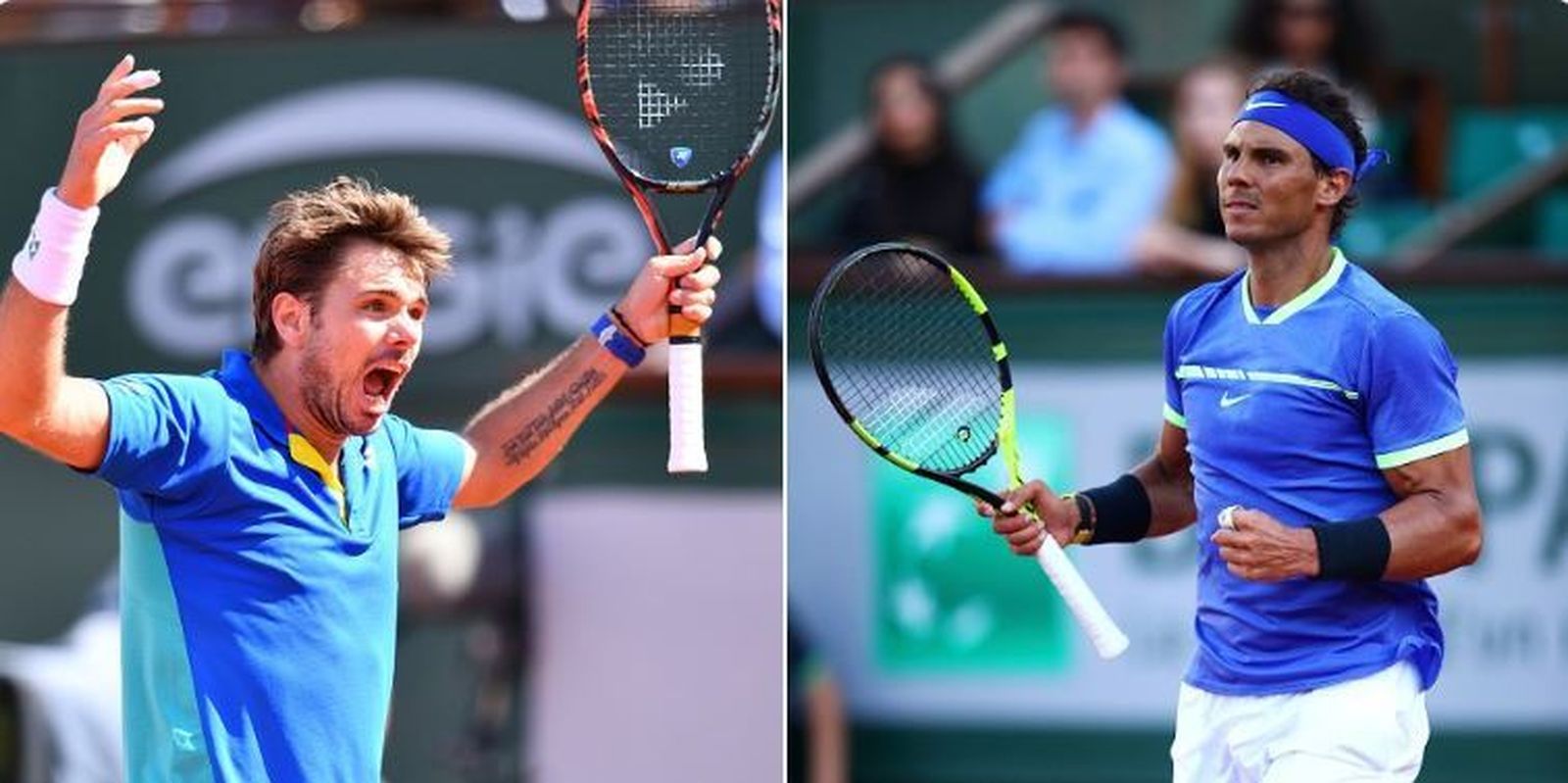 Wawrinka y Rafa Nadal
