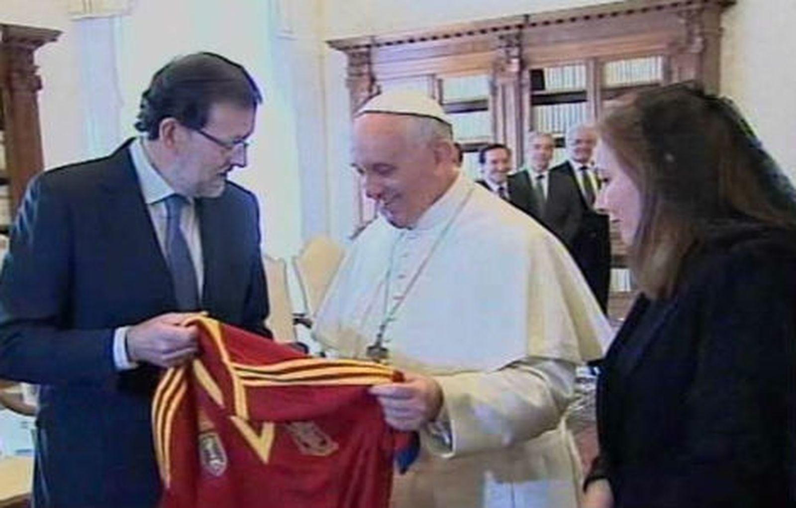 El papa Francisco y Rajoy hablaron a solas durante 24 minutos