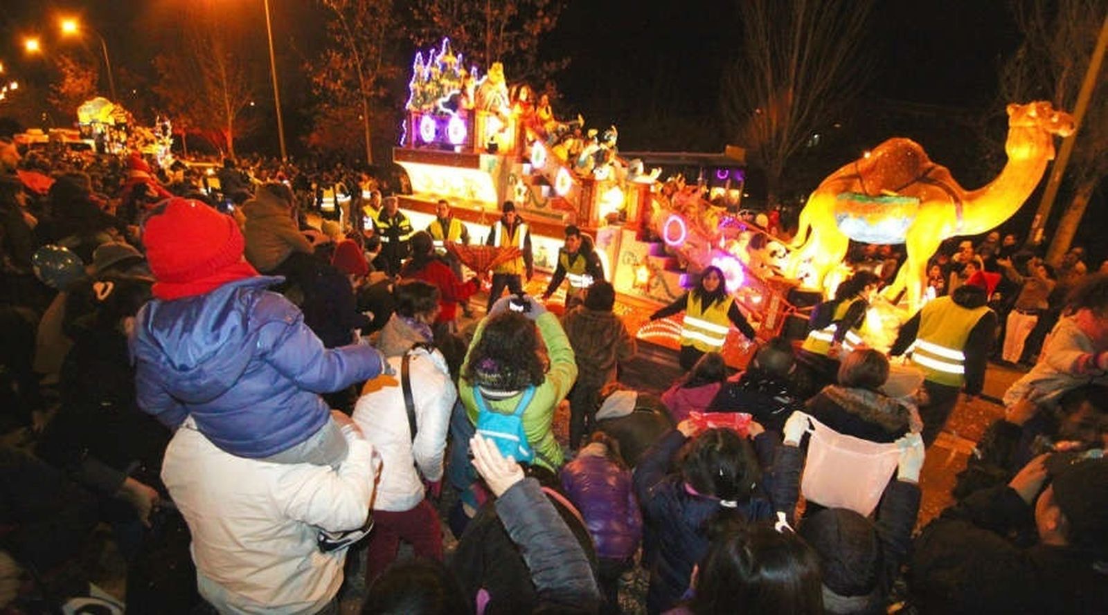Cabalgata en San Cristóbal de los Ángeles,  Villaverde