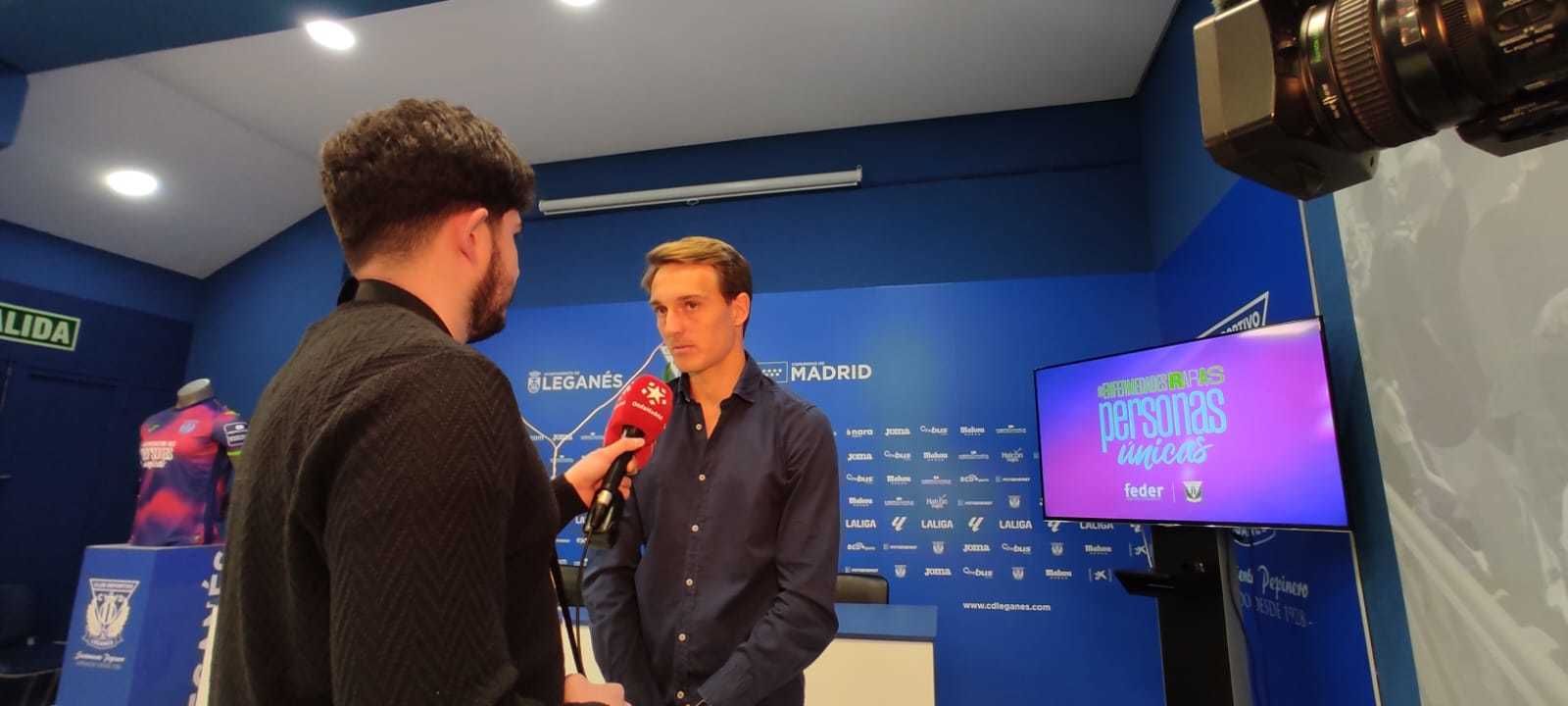 Sergio González, jugador del Leganés