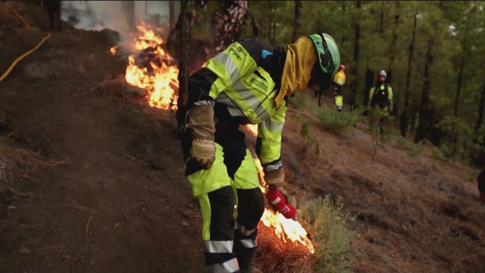 El fuego de La Palma continúa descontrolado y sin perimetrar