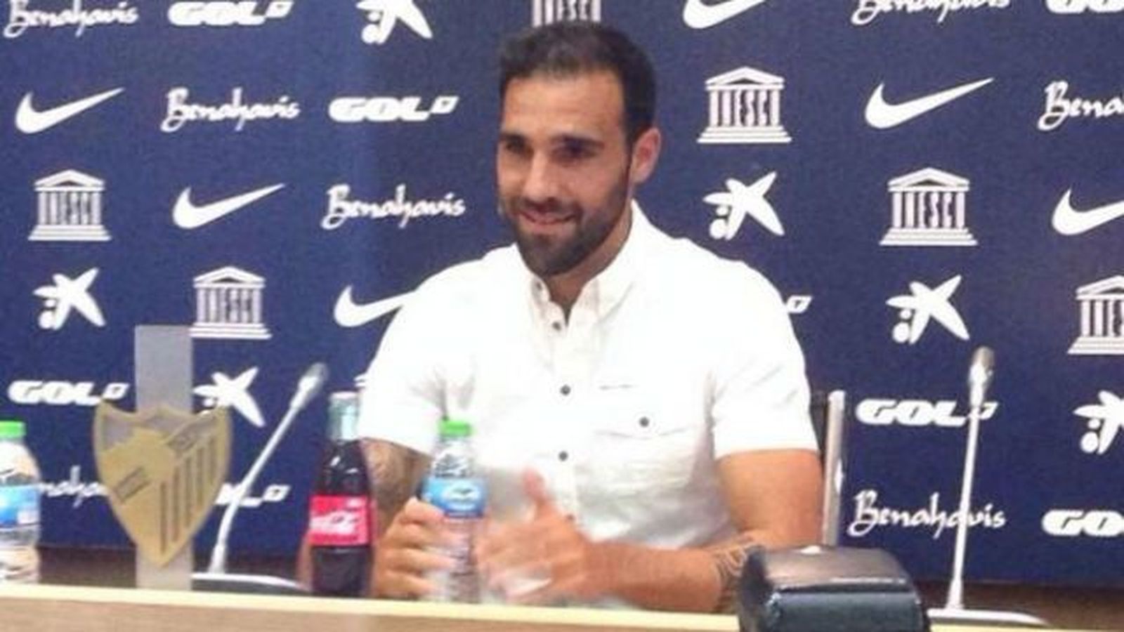 Gámez se despidió del Málaga: "Era el momento de ir a un grande"