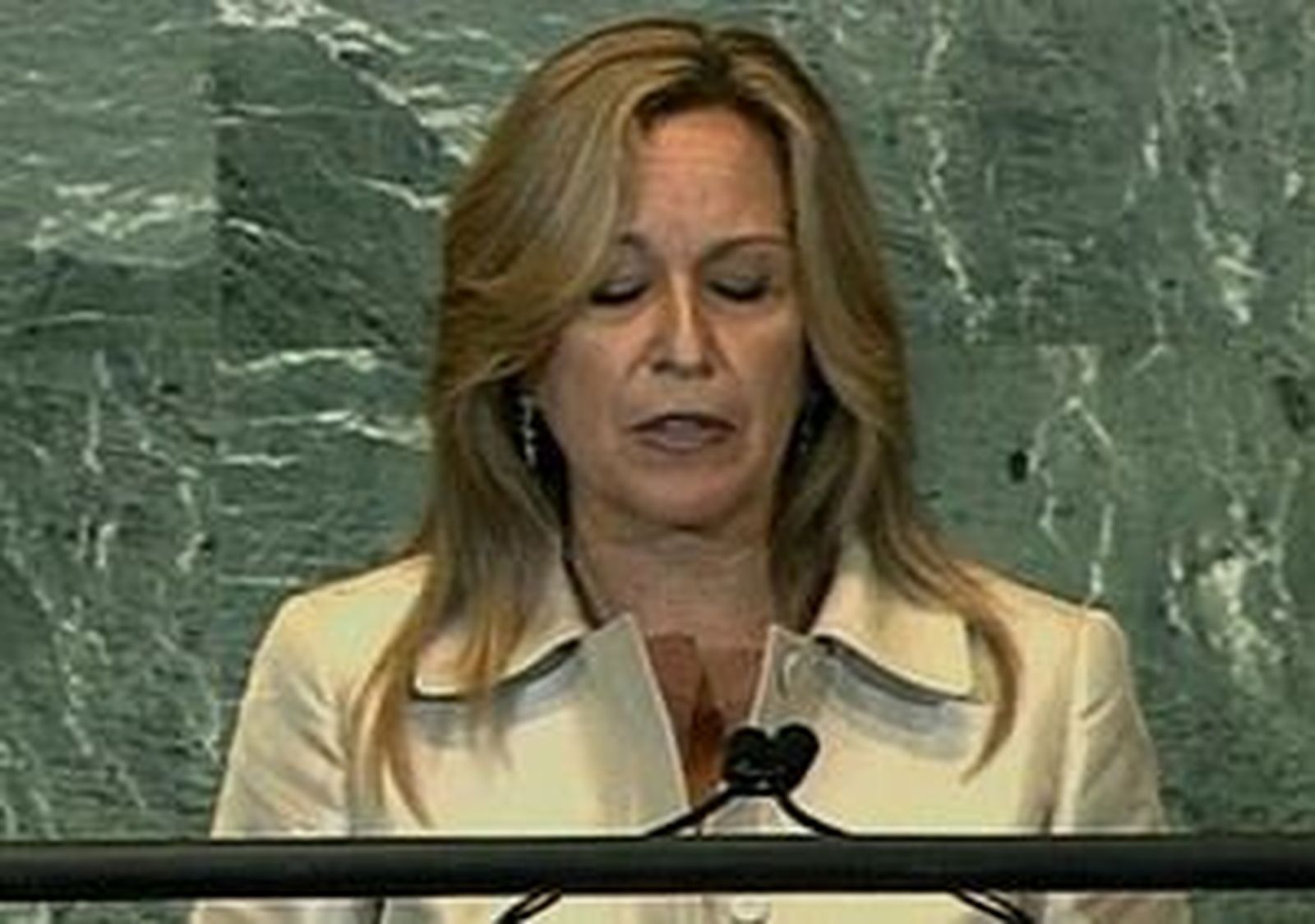 Trinidad Jiménez ante la ONU